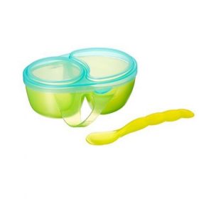 Sassy First Solid Baby Feeding Bowl With Spoon