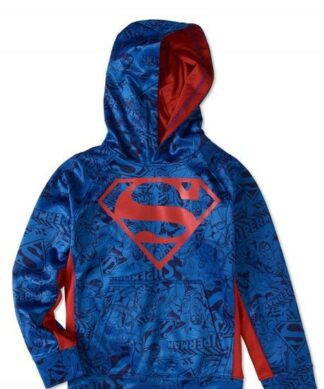 Marvel Superman Sublimated Boys Hoodie