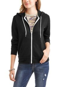 Women's Zipped  Kangaroo Hoodie