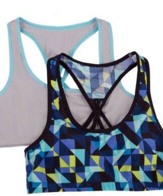MICRO STRETCH GIRLS BRA TOP BRALETTE,2-PACK