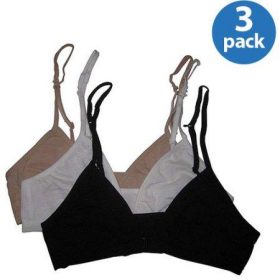 AMAZING CONVERTIBLE GIRLS BRA TOP,BRALETTE UNDERWEAR 3-PACK