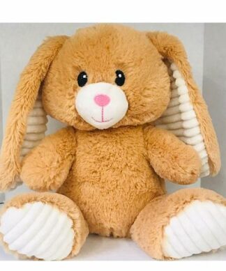 Medium Soft Brown Plush Teddy Bunny