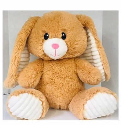 Medium Soft Brown Plush Teddy Bunny