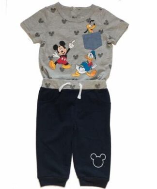 Disney Mickey Mouse & Friend Baby Boy T Shirt & Pant Outfit