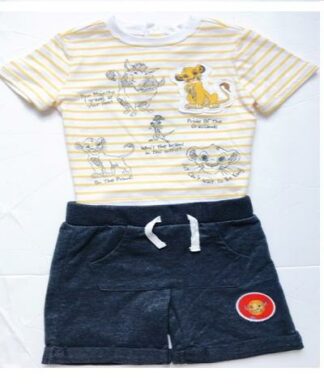 Disney Baby Boy Lion King T Shirt & Shorts Set