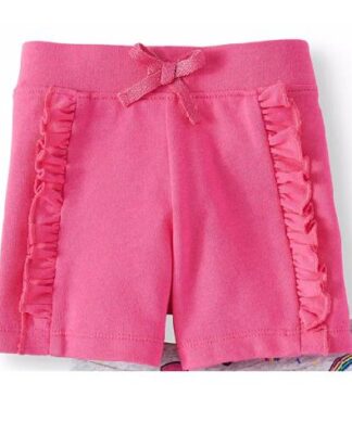 Garanimals 365 Kids Girls Mixed & Match Ruffle Shorts Size 4-8 -Rose Pink