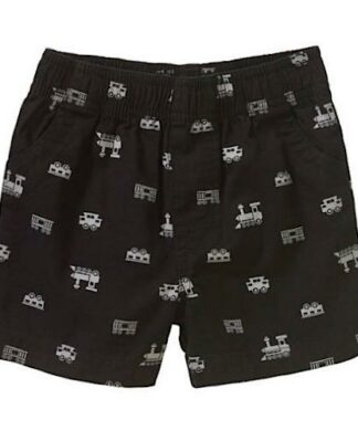 Garanimals Baby Boys' Print Woven Shorts - Black