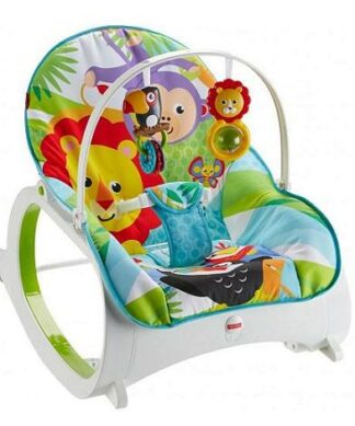 Fisher Price ® Infant to Toddler Baby Bouncer Rocker -Rain Forest