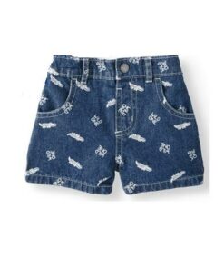 Garanimals Baby Boy Print All Over Denim Jean Trouser Short
