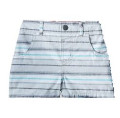 Garanimals Baby Boy Canvas Stripped Trouser Short Knicker -Grey