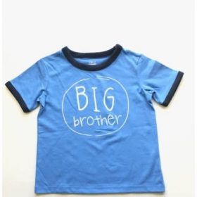 Falls Creek Baby Boy Toddler Short Sleeve T-Shirt- Big Brother