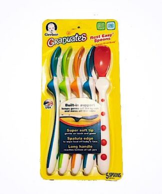 Gerber Graduates Rest Easy Baby Spoons - Set of 5