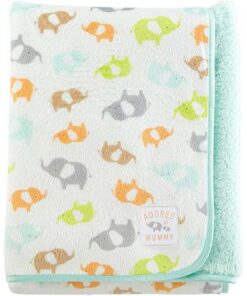 Carter's Child Of Mine Newborn Baby Boy Blanket - Elephant