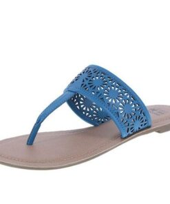 Women's Eyelet Rayna Slipper Sandal - Teal