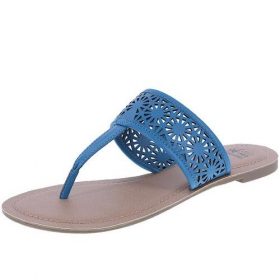 Women's Eyelet Rayna Slipper Sandal - Teal