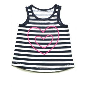 Falls Creek Baby Girl & Toddler Sleeveless Tank Top - Navy Blue