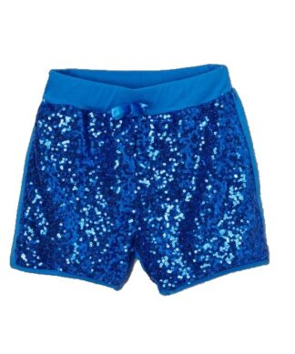 Colorful Planet Big Girl's Sequined Trouser Shorts