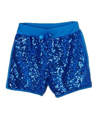 Colorful Planet Big Girl's Sequined Trouser Shorts