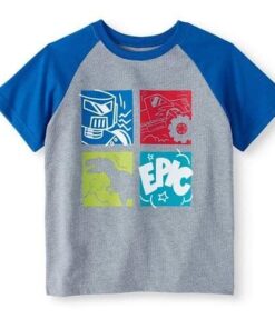 Garanimals 365 Kids Short Sleeve Raglan Boy T-shirt Top