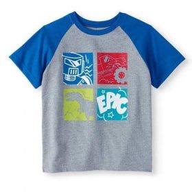 Garanimals 365 Kids Short Sleeve Raglan Boy T-shirt Top