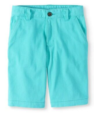 Wonder Nation Boys' Casual Flat Front Shorts