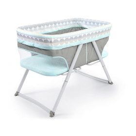 Ingenuity Foldaway Portable Rocking Mobile Baby Bed Bassinet