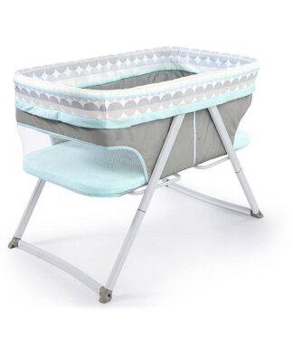 Ingenuity Foldaway Portable Rocking Mobile Baby Bed Bassinet