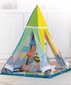 Infantino 2-in-1 Grow With Me Play Time Tent & Teepee Gym Play Mat