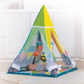 Infantino 2-in-1 Grow With Me Play Time Tent & Teepee Gym Play Mat