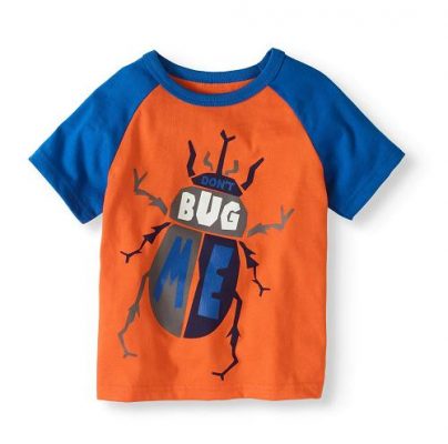 Garanimals Short Sleeve Graphic Raglan Boys T-shirt Top