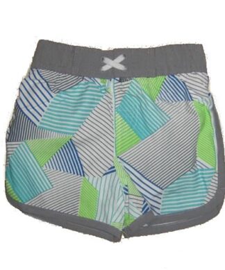 Wave Zone Toddler Boy Patch Stripe Swimming Trunk Shorts