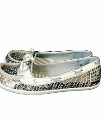 Falls Creek Girls Lauren Moccasin Sequin Shoe