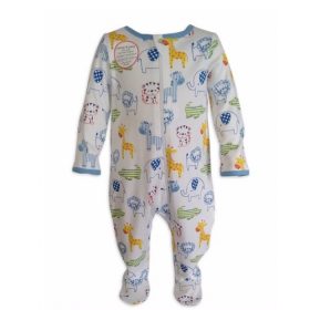 Wonder Nation Newborn Baby Boy Organic Cotton Sleep & Play Sleeper Pyjamas