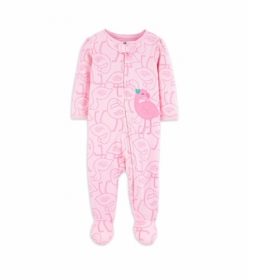 Carter's Child Of Mine Newborn Baby Girl Sleep N Play Sleeper Pyjamas - Pink