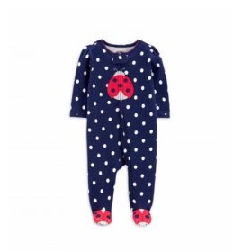 Carter's Child Of Mine Newborn Baby Girl Sleep N Play Sleeper Pyjamas - Ladybug