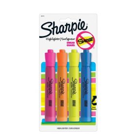 Sharpie Tank Style Highlighter Chisel Tip Assorted Markers 4 Pack