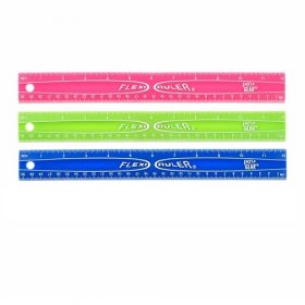 Pen + Gear Flexible Academic Ruler -back To School - 3 Pack