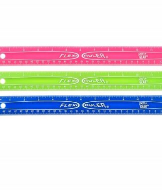 Pen + Gear Flexible Academic Ruler -back To School - 3 Pack
