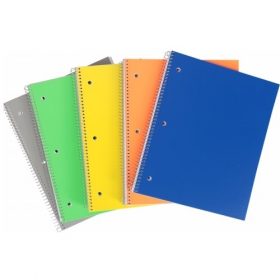 Pen + Gear University Higher Education Binder Folder Wide Ruled Notebook - 100 Leaves - Pack Of 5