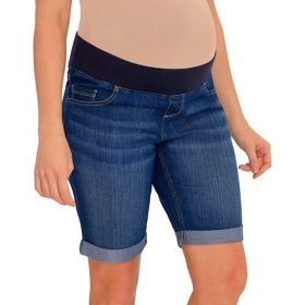 Great Expectation Women's Maternity Denim Shorts