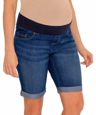 Great Expectation Women's Maternity Denim Shorts
