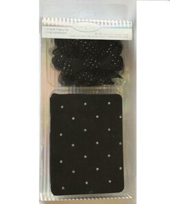 Rising Star Baby Girl Hair-Head Band And Tight Set -Black