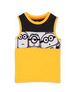 Minions 2 Toddler Boys Sleeveless Tank Top T-shirt