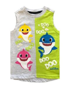 Baby Shark Toddler Boys Sleeveless Tank Top T-shirt