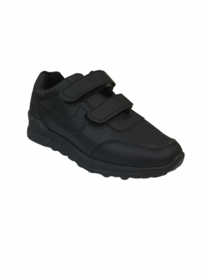 Gas Boys School Shoe-Black