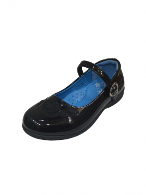 Disney Frozen Girls Dress Shoe-Black