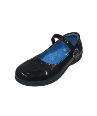 Disney Frozen Girls Dress Shoe-Black