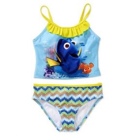 Disney Finding Dory 2 Piece Toddler Girls Tankini Swimsuit