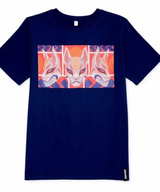Fortnite Kitty Mask Boys Short Sleeve Graphic T-shirt