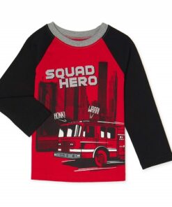 Garanimals Toddler Boys "Squad Hero" Long Sleeve Raglan T-shirt Top